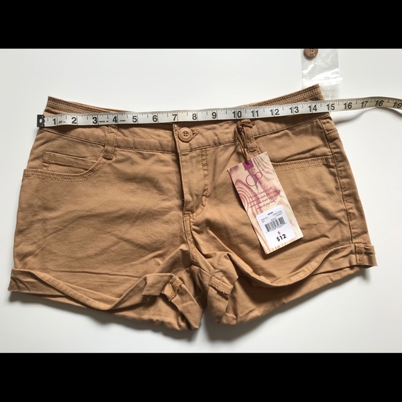 Op Girls Size 5 Color Tan or Cappuccino Shorts - Picture 4 of 8